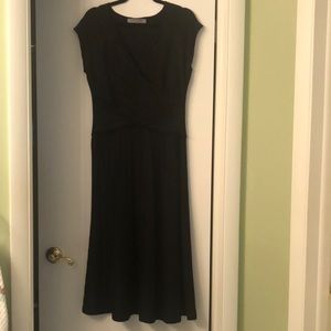 Anne Klein New York black midi dress